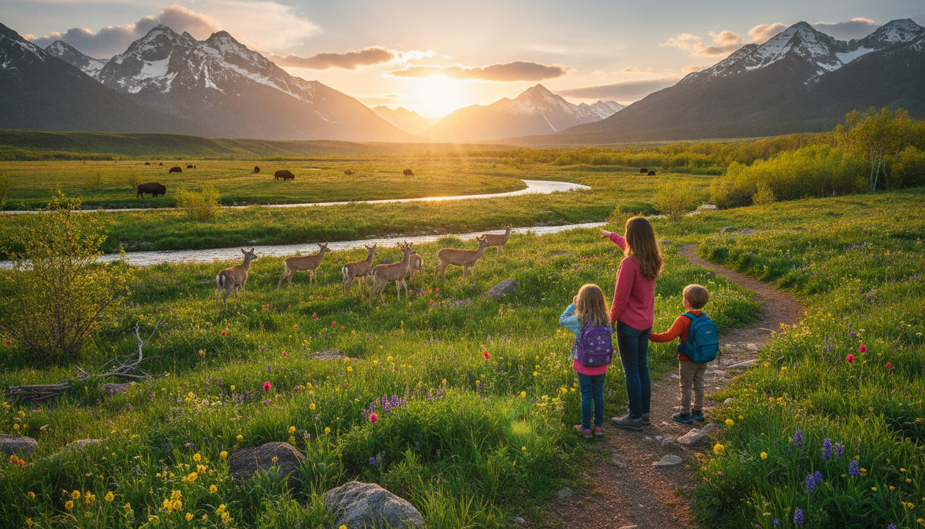 Best National Parks Spring Wildlife Kids: Where to Spot Animals with Family