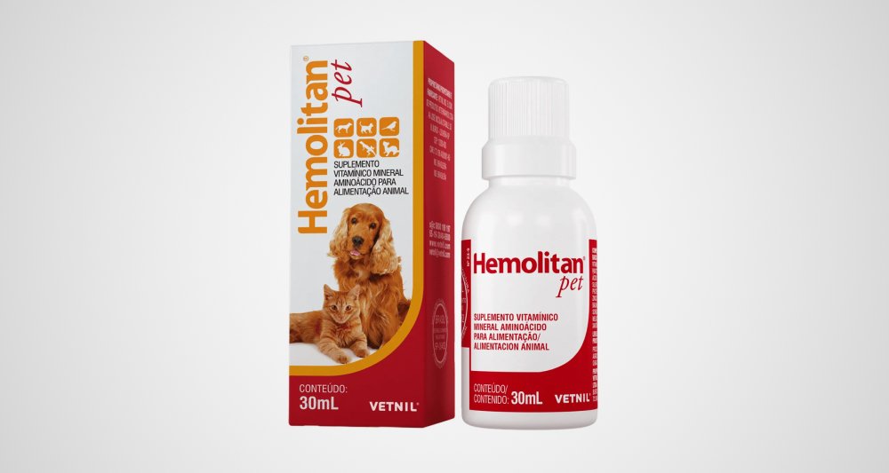 Foto ilustrativa do artigo: Hemolitan Pet: para que serve, como usar e efeitos colaterais