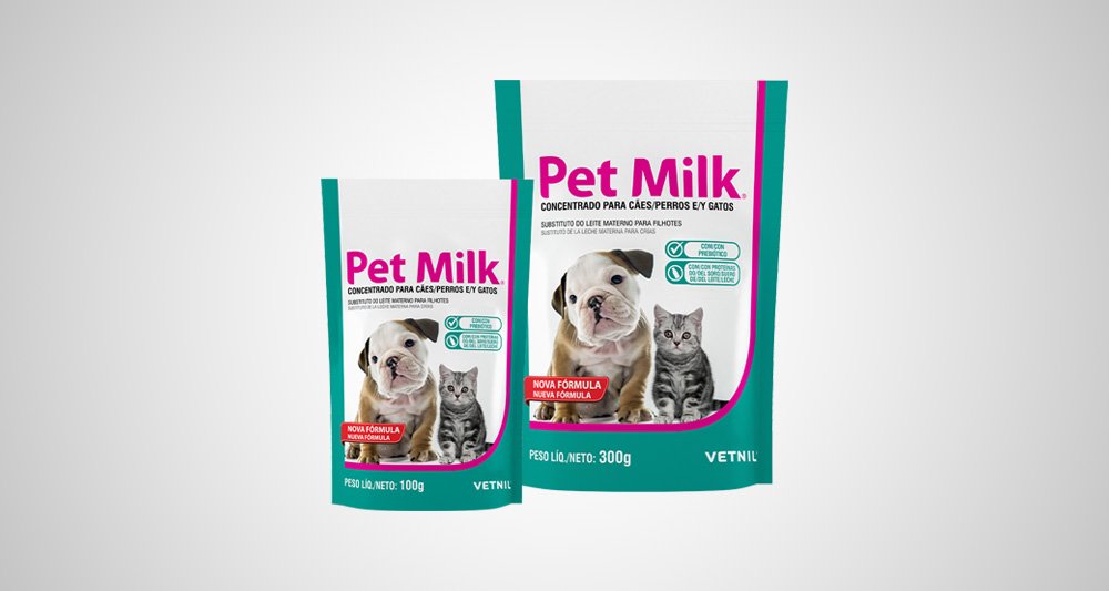 Foto ilustrativa do artigo: O Pet Milk é um suplemento para gatos e cachorros filhotes, que serve para substituir o leite materno durante a fase de amamentação. Entenda melhor o que é o Pet Milk, para que serve, como usar e quais os efeitos colaterais