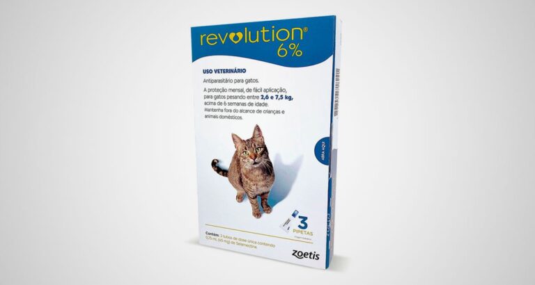 Foto ilustrativa do artigo: Revolution gatos: para que serve, como usar e efeitos colaterais