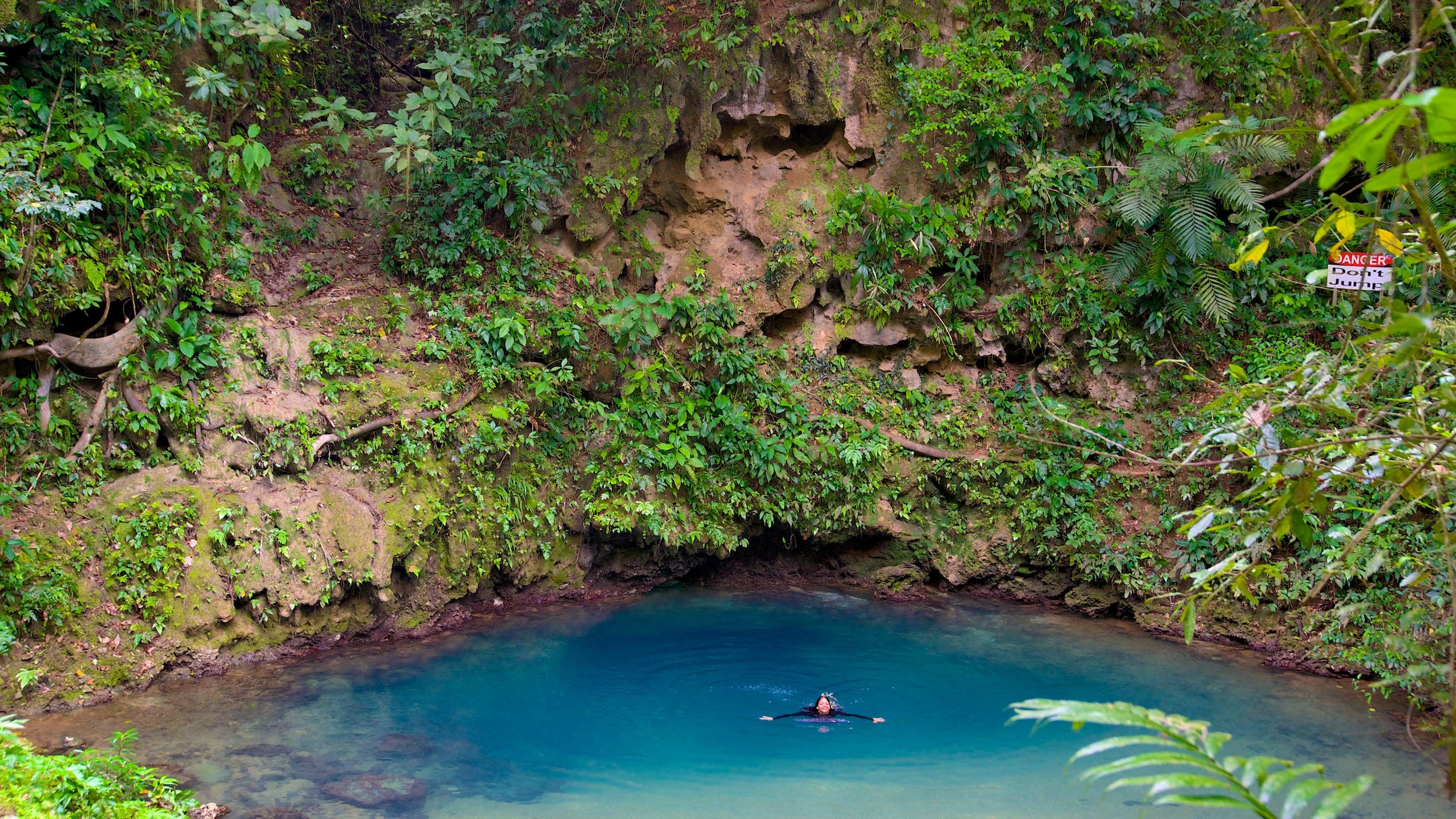 Crystal Cave from San Ignacio