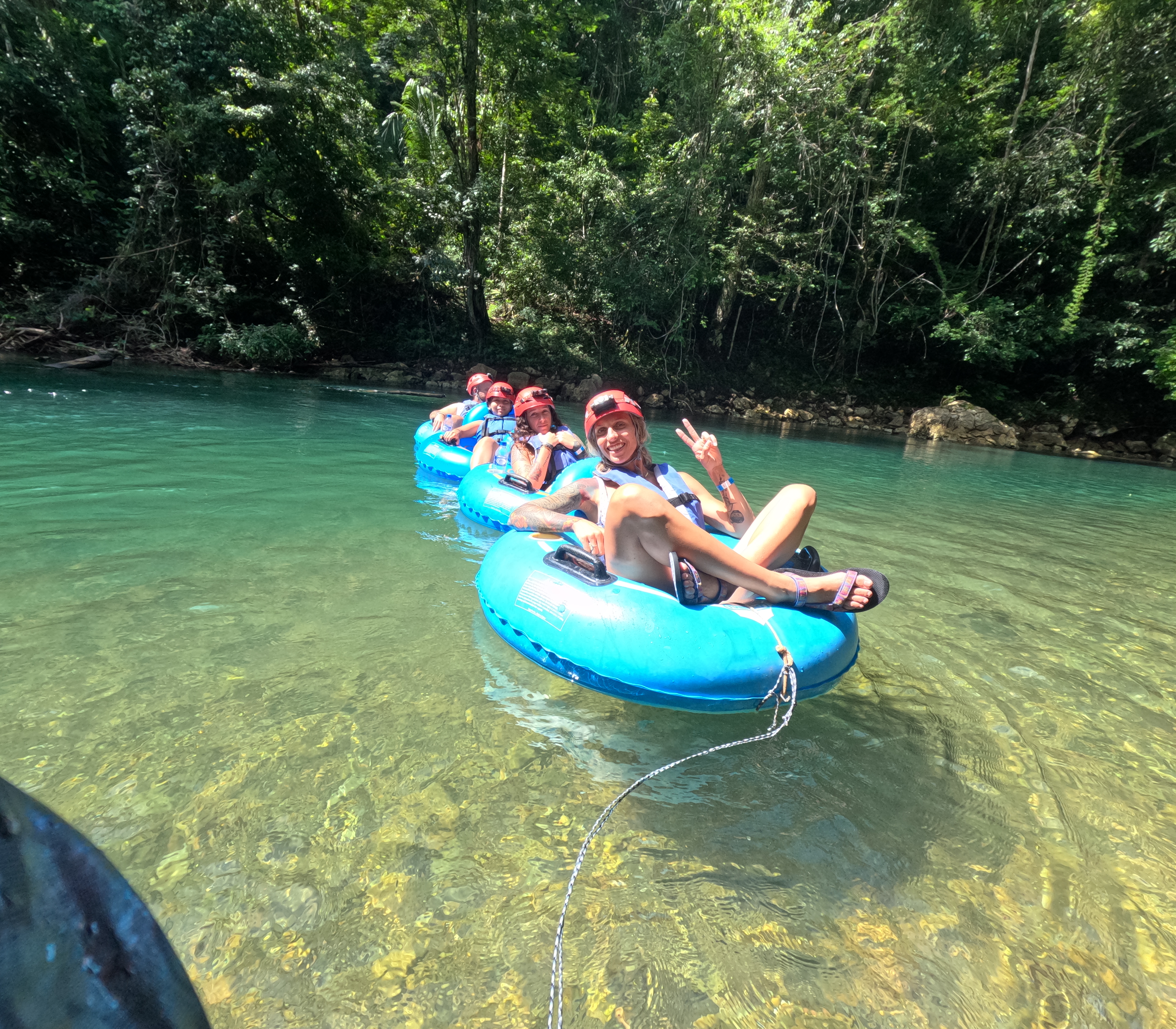Cave Tubing in Belize 