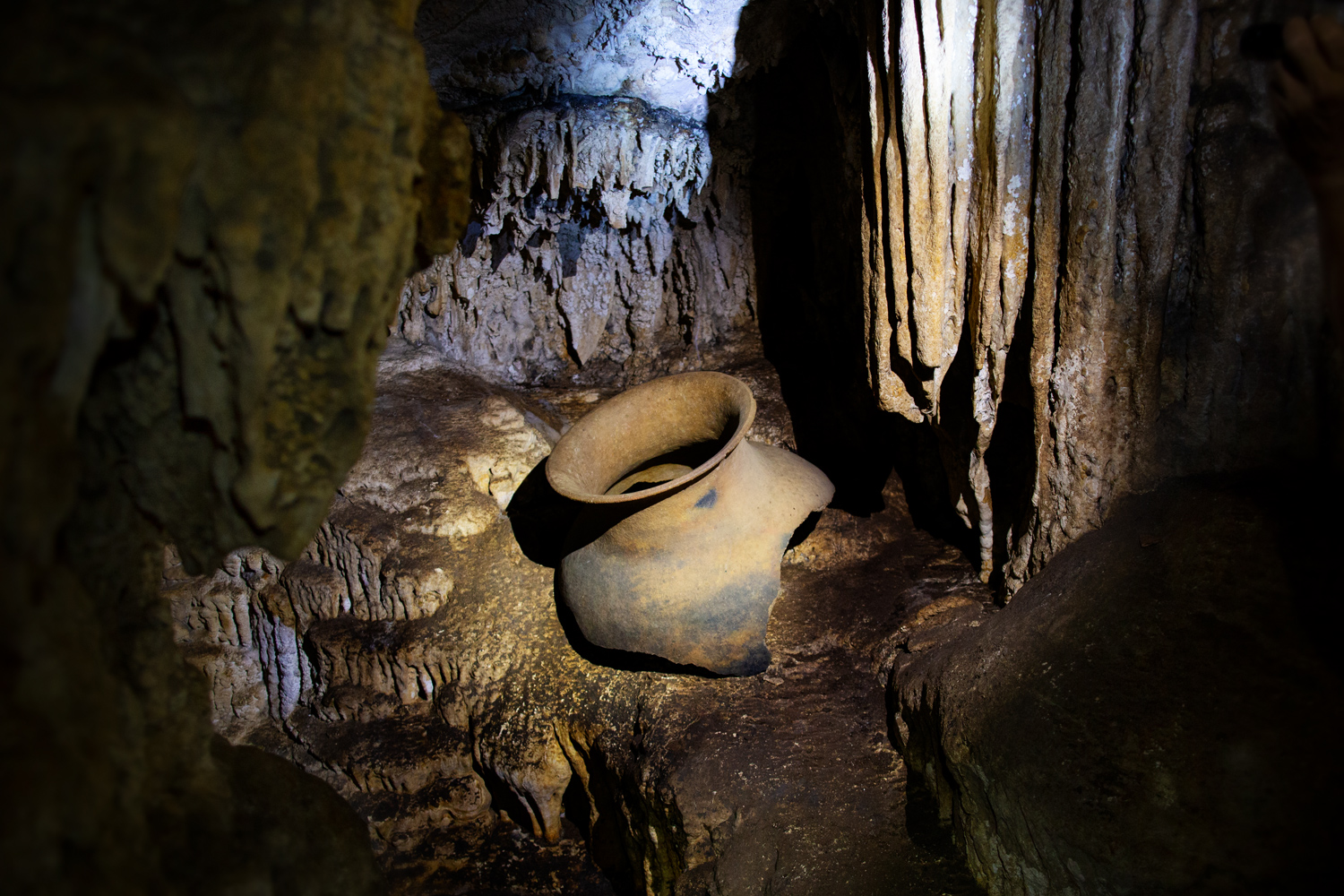 Crystal Cave from San Ignacio