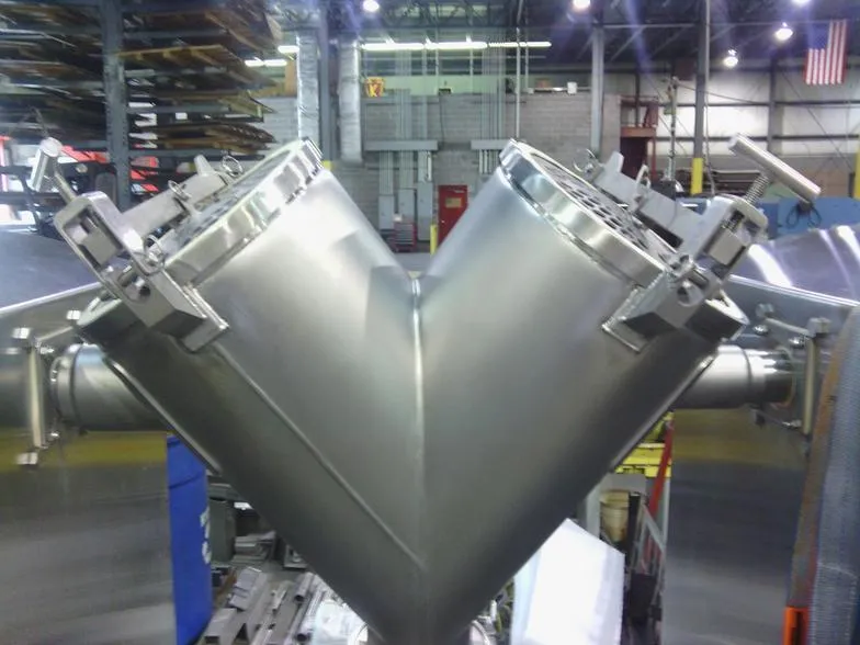 Pharma Blender Modification