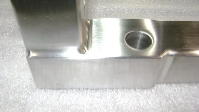 Welds Polishes to Pharmaceutical Grade