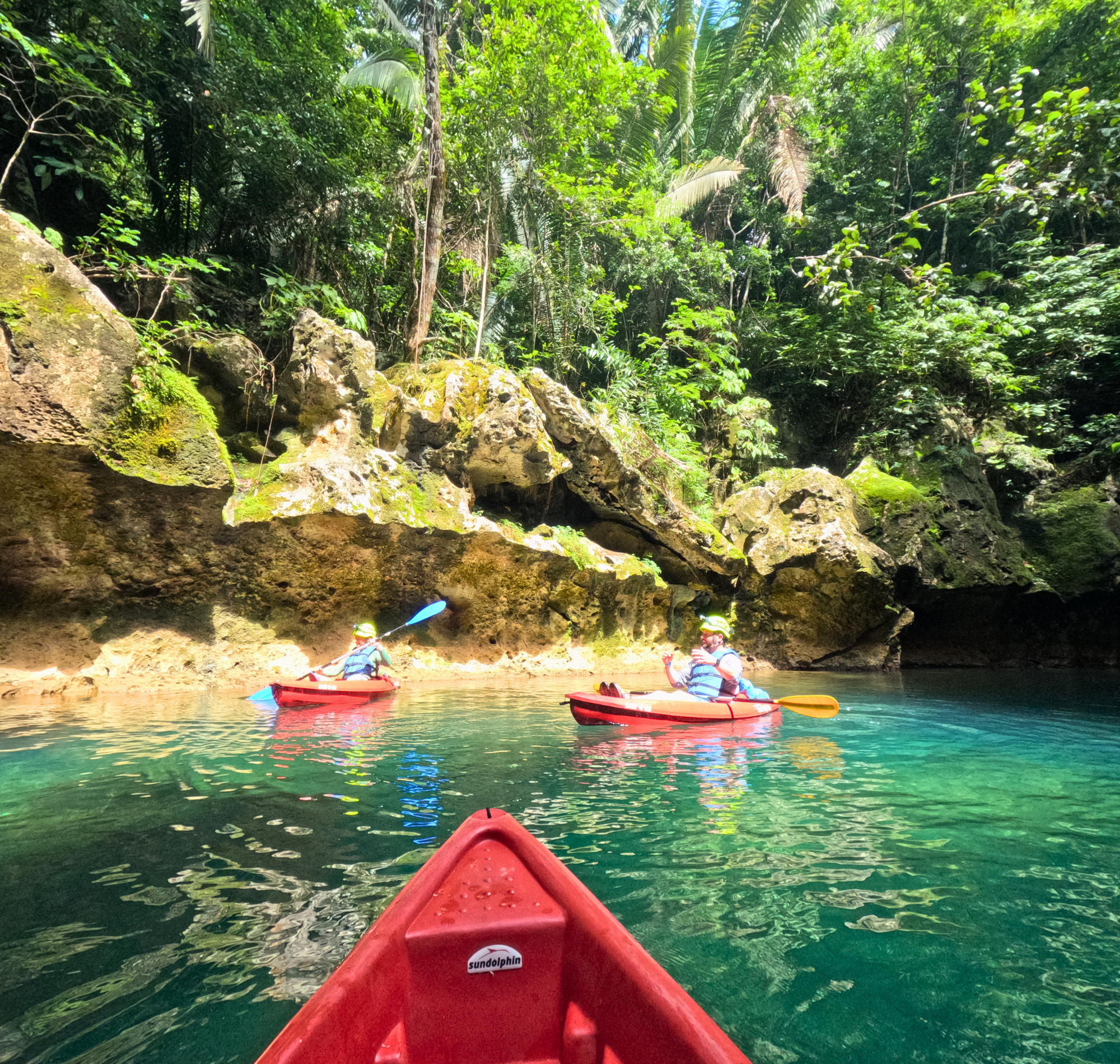 Cave Kayaking at Nohoch Che'en Caves Branch Archaeological Reserve