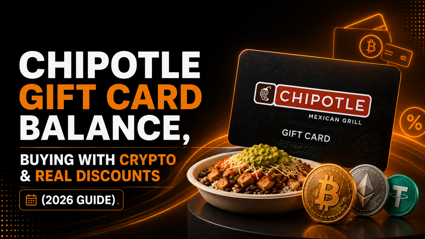 How to Buy Chipotle Gift Cards With Crypto (2026)