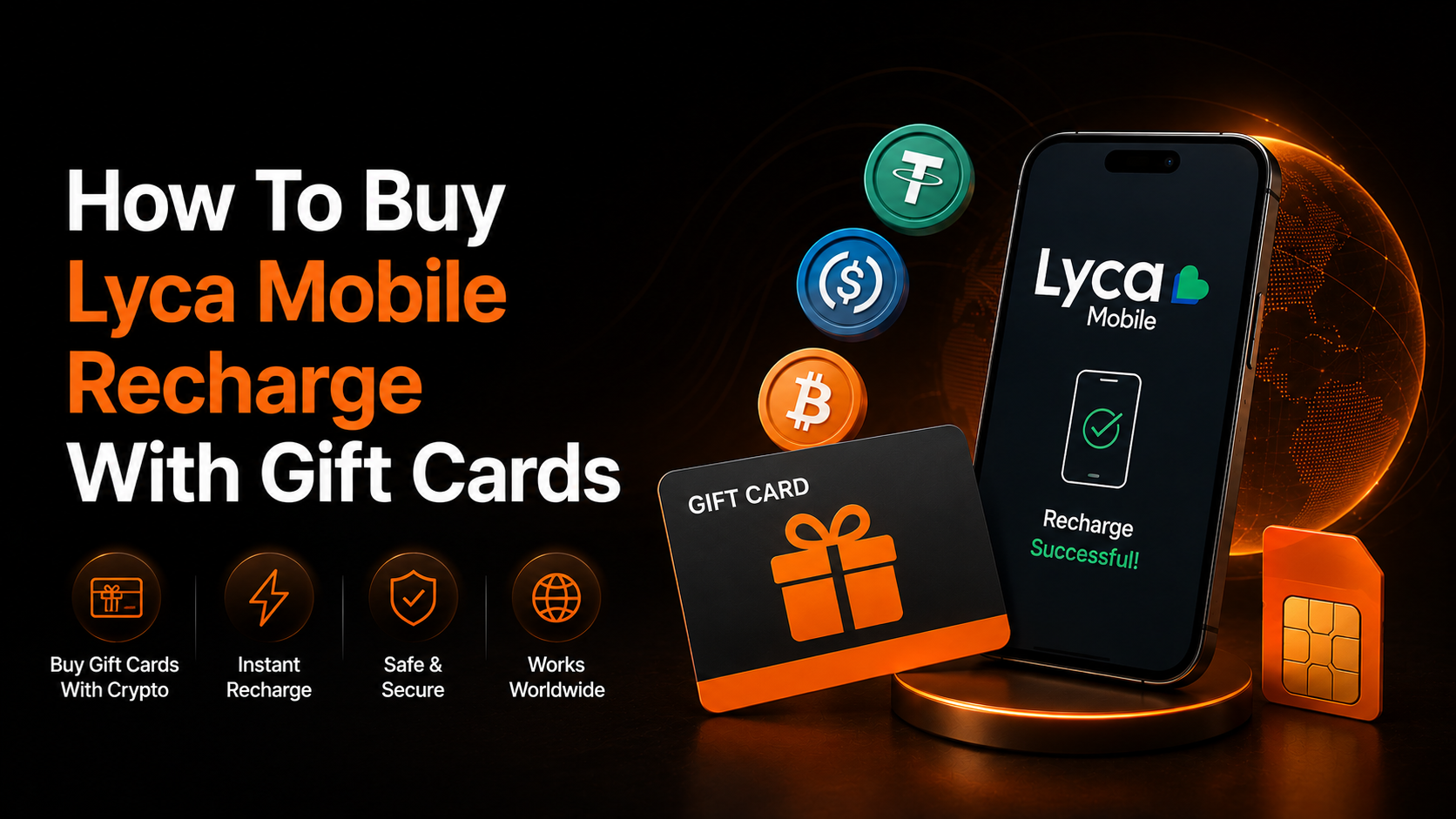 How To Buy Lyca Mobile Recharge With Gift Cards