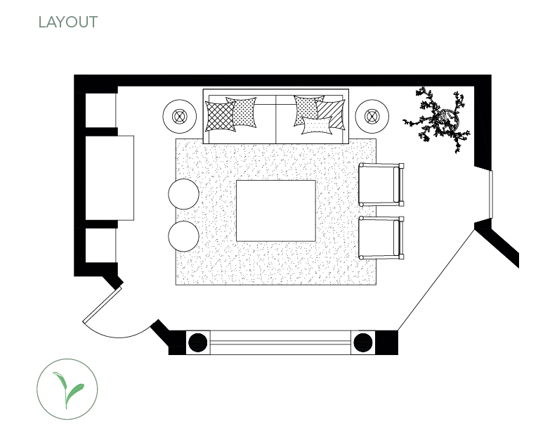Zonificación y Layout de Sala