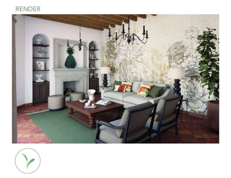 Render de sala