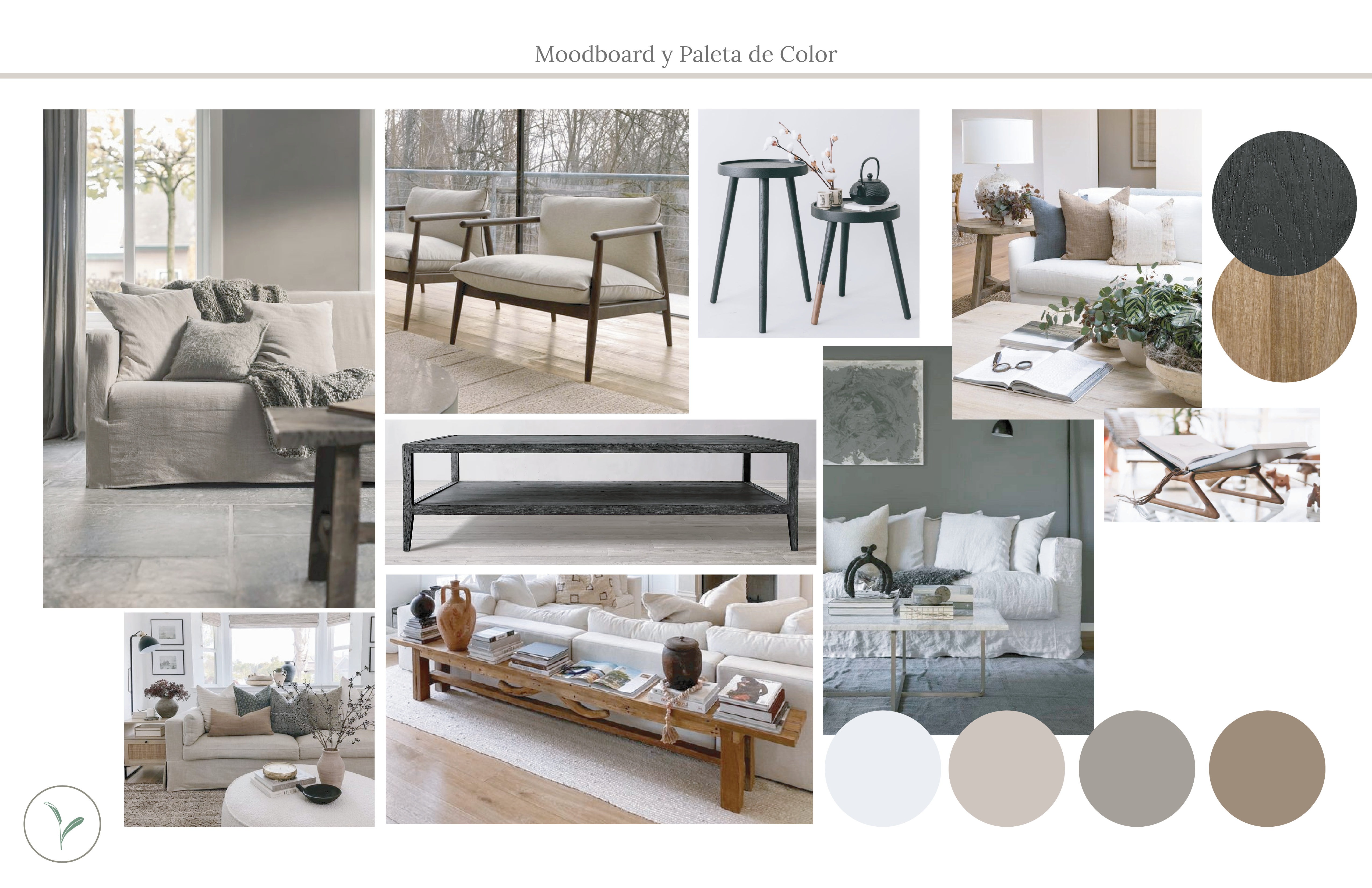 Texture Palette and Initial Moodboard