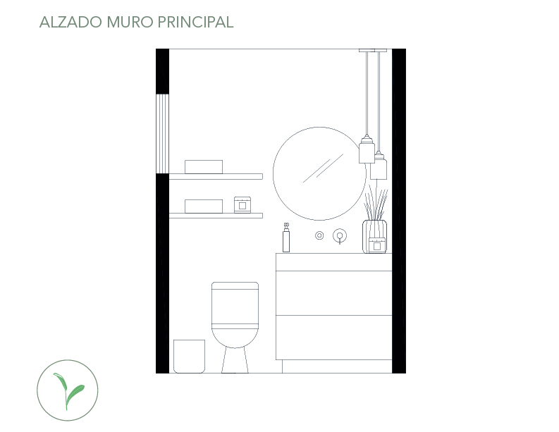 Plano baño