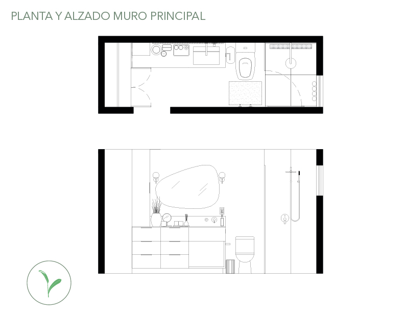 Plano baño