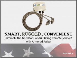 Differential Pressure Sensor w/ Armored Jacket: Model 231RS - Setraâ„¢
