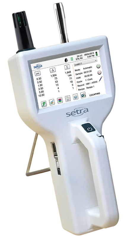 Setra SPC8000 Series Handheld Particle Counter