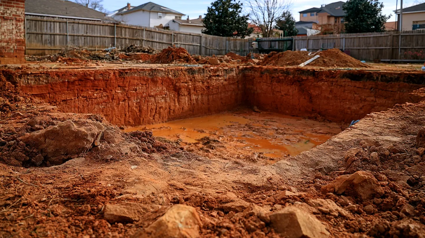 How Tulsa Clay Soil Affects Pool Construction Costs.