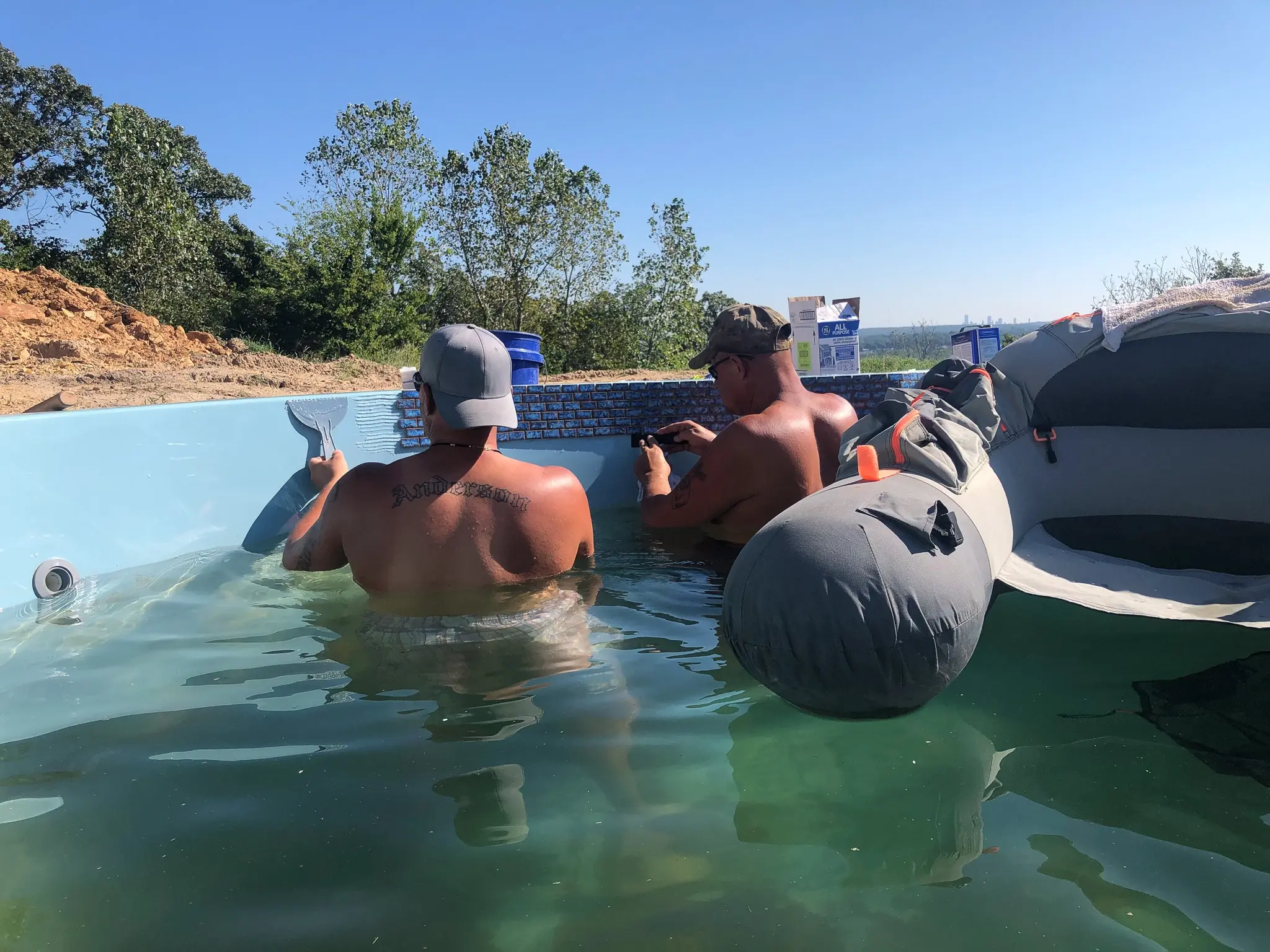 Why Every Silverado Fiberglass Pool Gets Waterline Tile