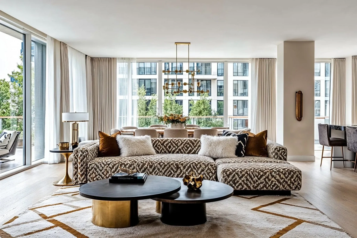 Combined Living & Dining Collection - Interior design by Decozie