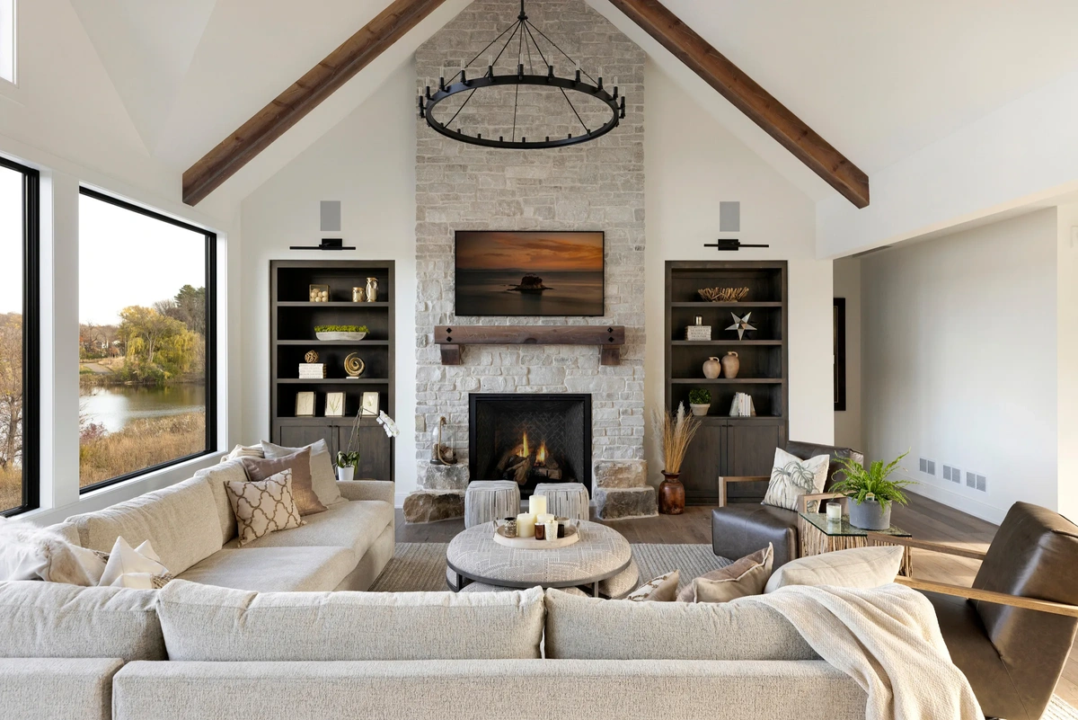 Combined Living & Dining Project 02 - Interior design by Decozie