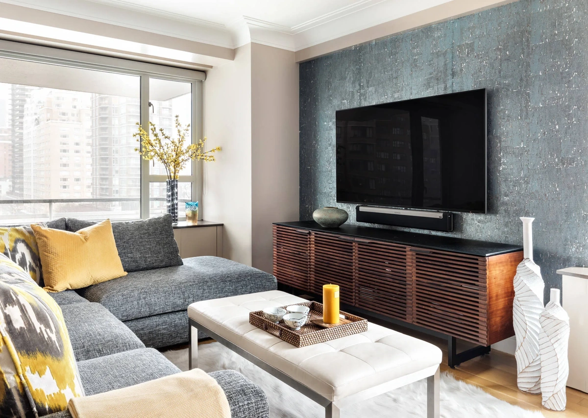Chic Urban Living-Dining Room - Living & Dining interior design by Decozie