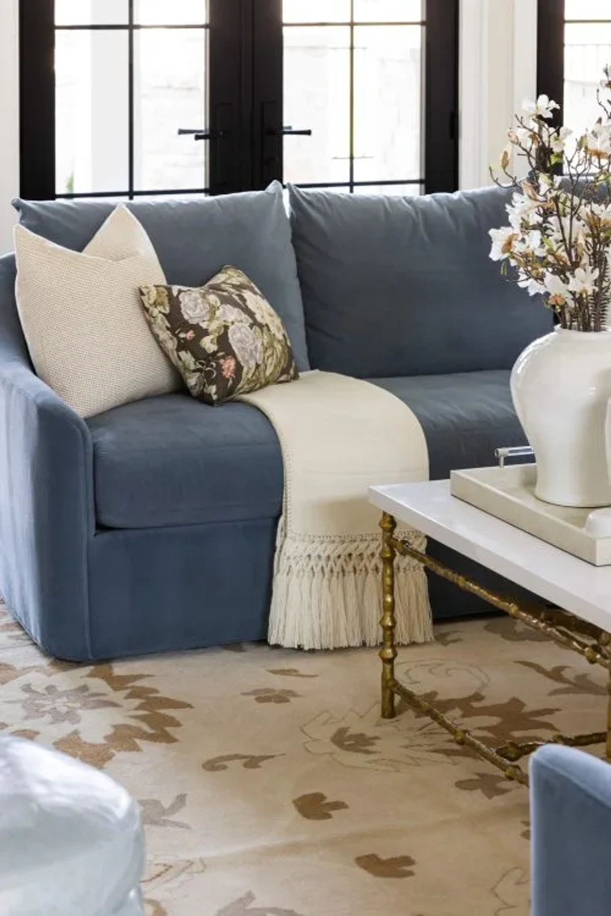Classic Elegant Living Room - View 1