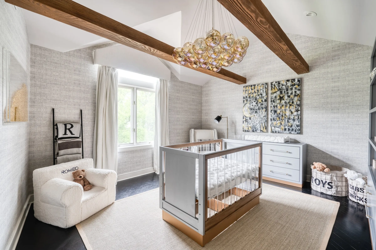 Modern Rustic Nursery - View 1