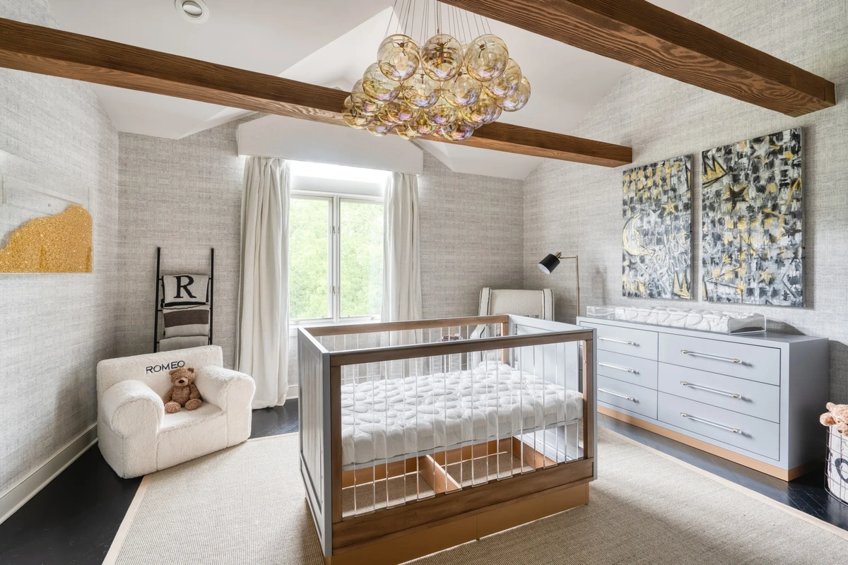 Modern Rustic Nursery - View 2