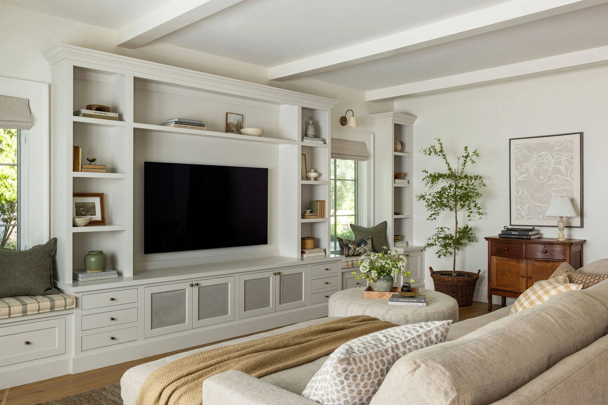 Bright and Airy Family Room - View 1