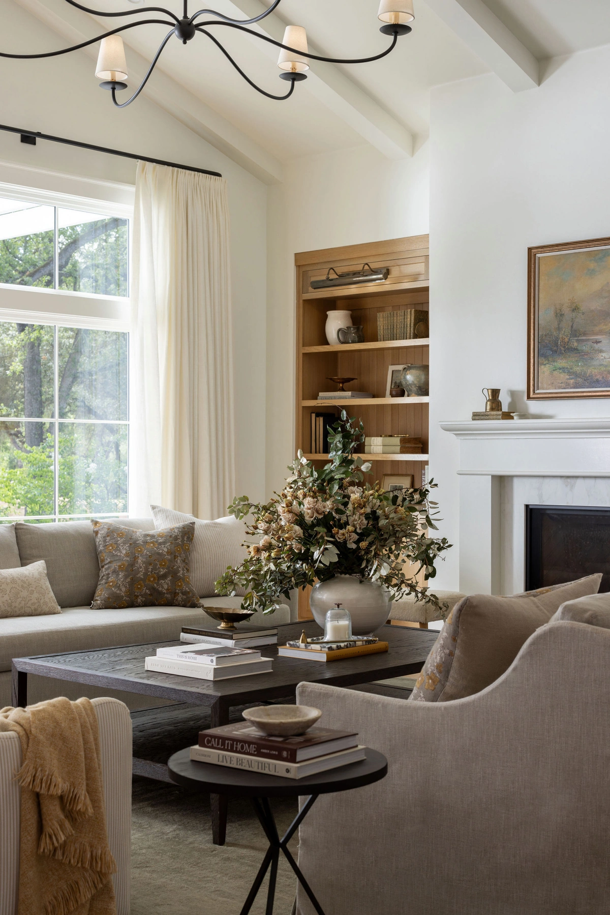 Modern Country Living Room - View 2