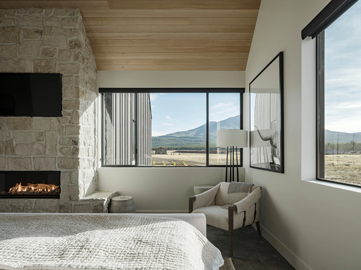 Serene Pacific Modern Bedroom - View 2