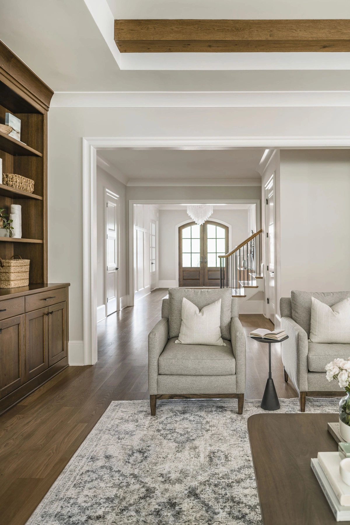 Contemporary Coastal Living & Dining Space - View 7