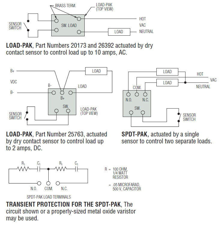 Non-isolated relay sensor for electrical control systems.