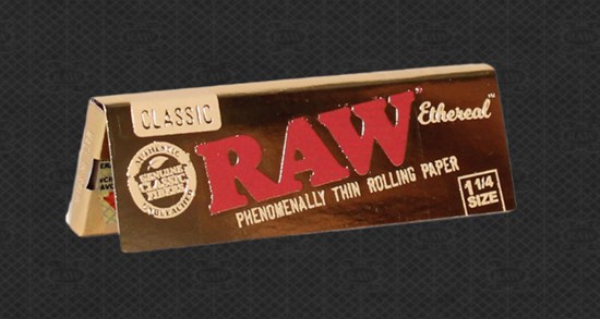 RAW's Ethereal rolling papers